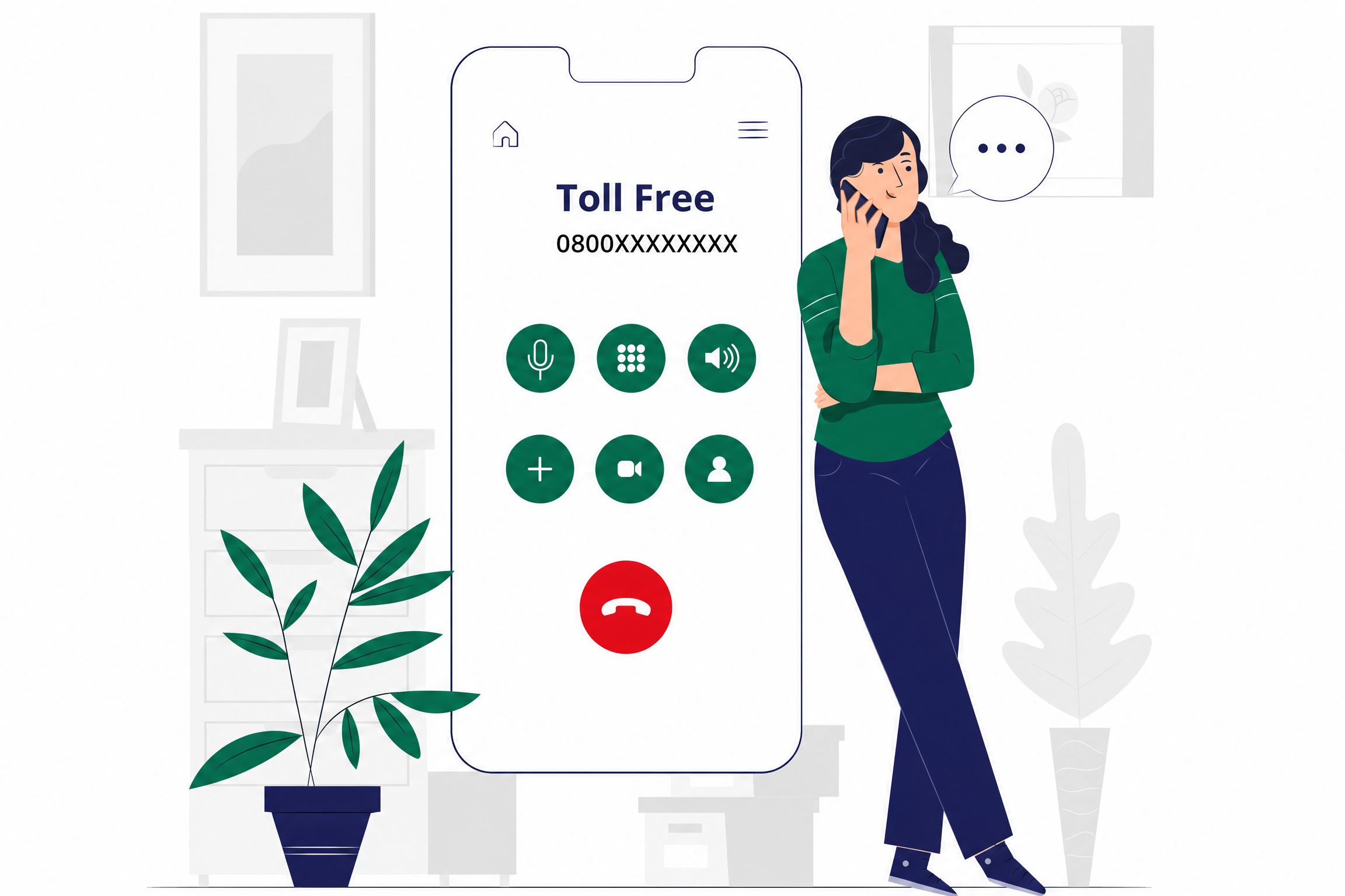 Toll Free Number in Bangladesh